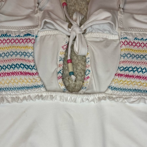 Isabella Rose Classy One Piece Swimsuit white size M - Picture 7 of 9